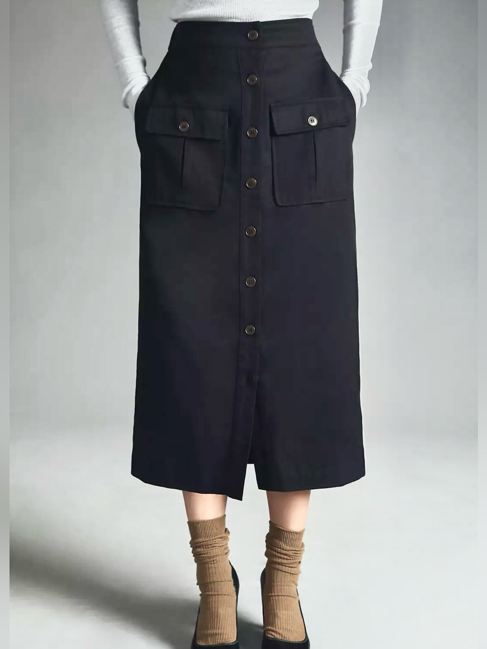 Sunday in Brooklyn Cargo Midi Skirt NWOT
